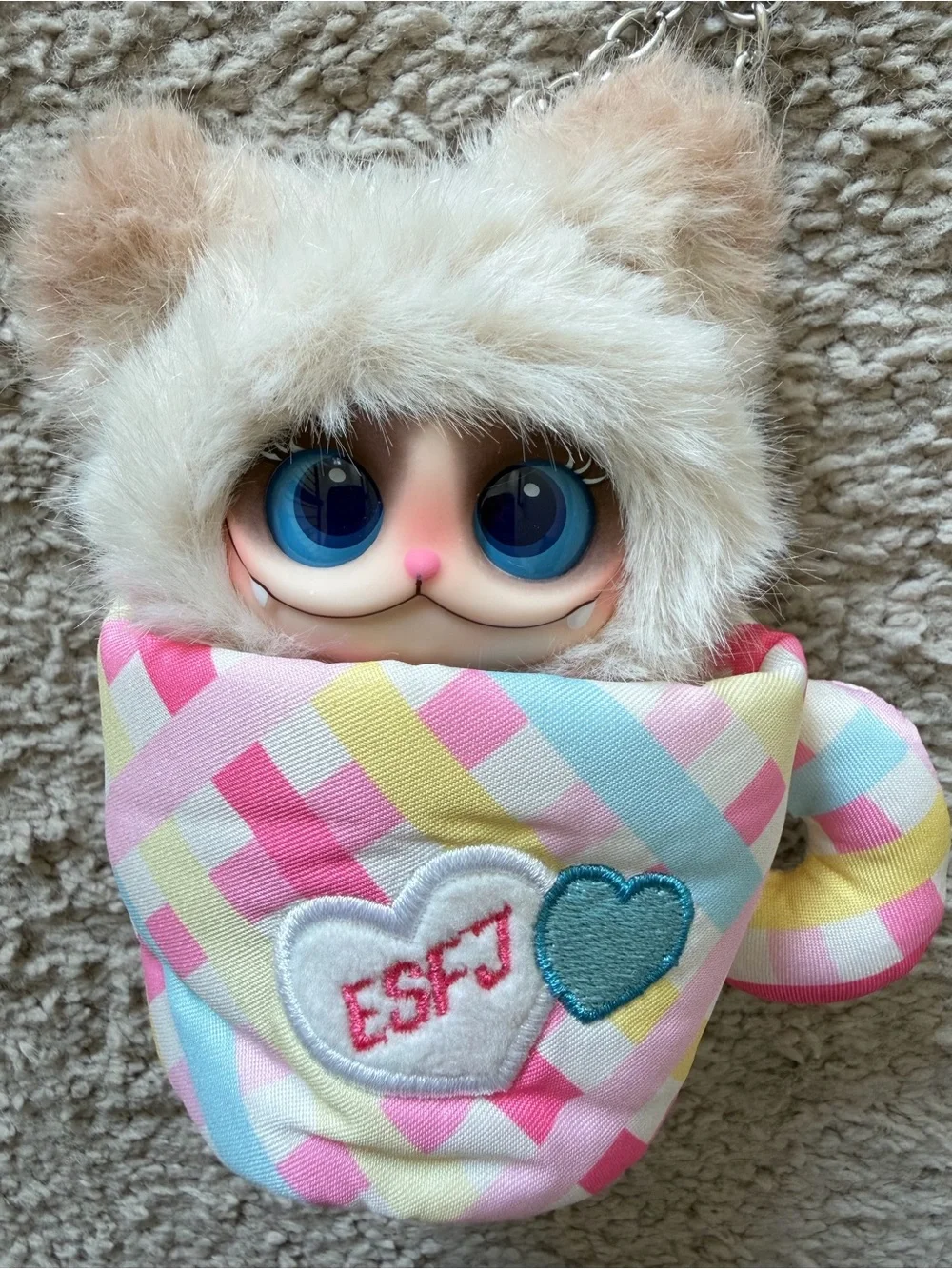 Bond MOW MOW ESFJ Plush Keychain Soft Bond Series Collectible Doll